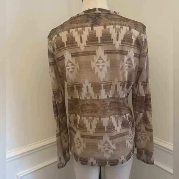 Ralph Lauren Aztec ruffled tunic - Picture 3 of 5